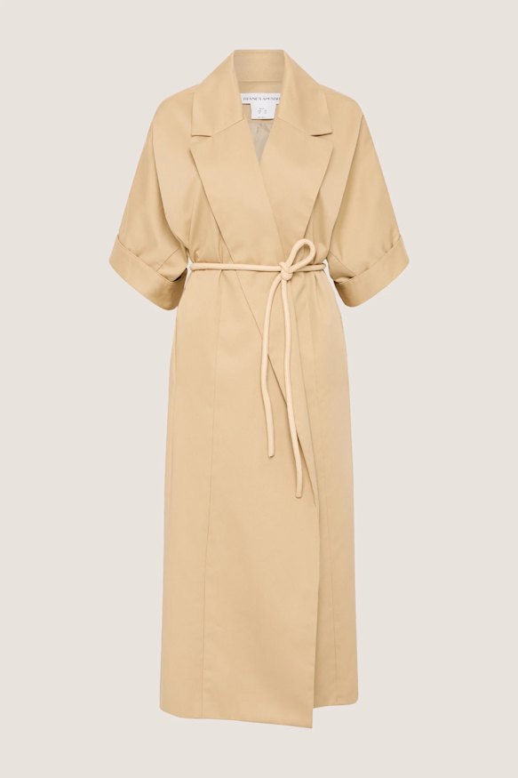 This coat from Bianca Spender was made using “remnant material”.