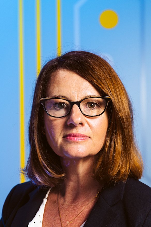 Abigail Bradshaw, head of the Australian Cyber Security Centre, is urging businesses to take basic steps to defend against cyber atatcks.