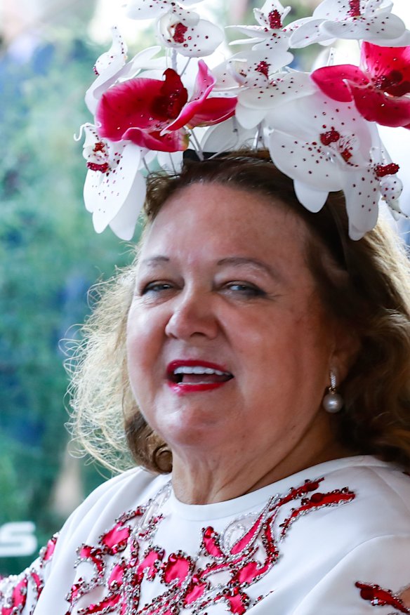 Billionaire Gina Rinehart.
