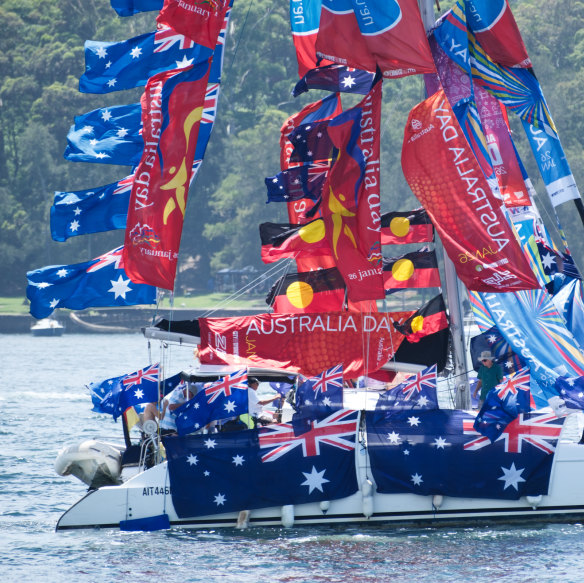 All the fun of Australia Day on a  sunny Sunday