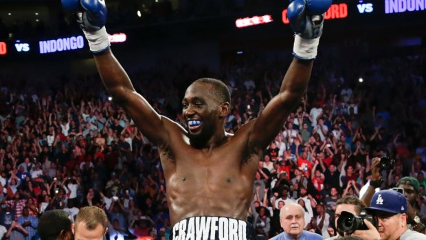 Soft? Terence Crawford has a hand injury but Jeff Horn's camp are short on sympathy.