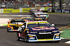 Broc Feeney leads the field during the 2025 Adelaide Grand Final.