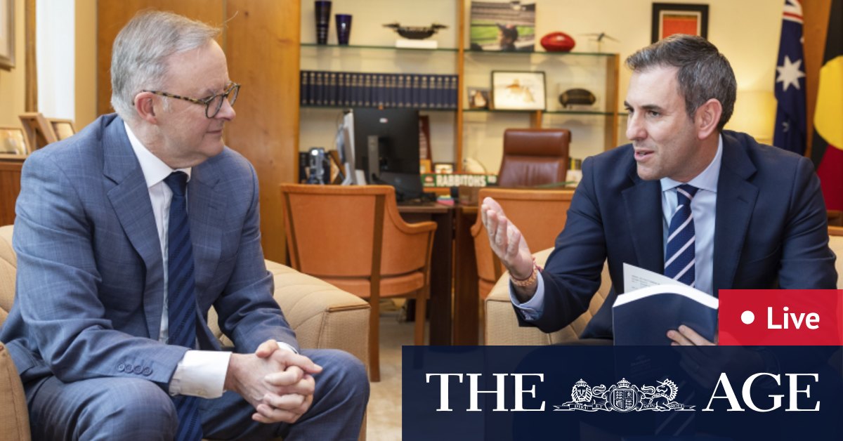 Australia news LIVE: Federal budget to be unveiled, bid to build one million homes and UK has a new Prime Minister - Vimarsana News