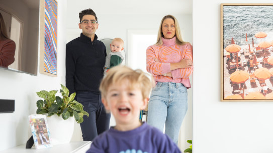 Katie Ferraro and husband David are looking for a home that better suits their family’s needs. 