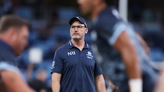 Waratahs coach Dan McKellar.