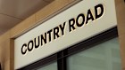 Country Road sign.