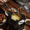 The $55 Arbori fondue is enough for lunch between two people.