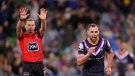 Match officials are unhappy about the switch to one referee.