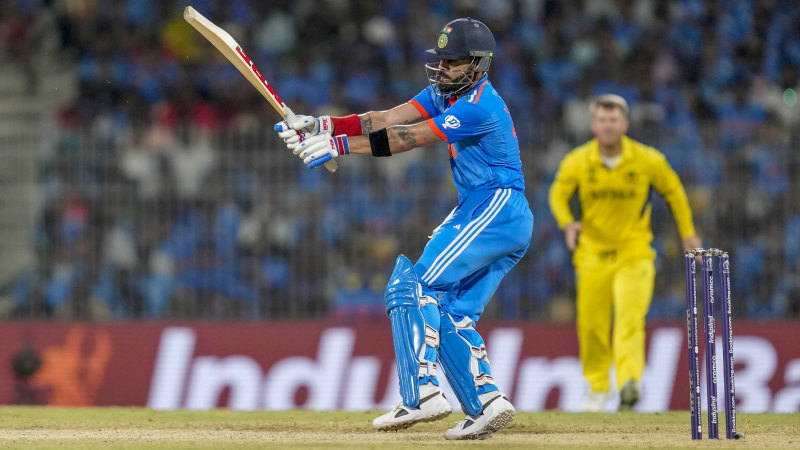 The drop: King Kohli punishes Marsh’s grassed catch as India take World Cup clash