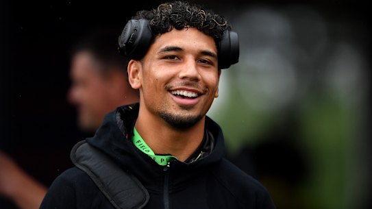 A different cat: Penrith’s Izack Tago.