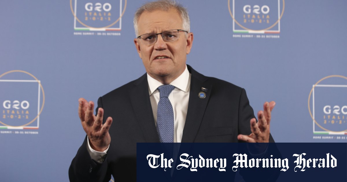 Morrison twierdzi, że technologia będzie traktować klimat jak szczepionki, aby poradzić sobie z COVID