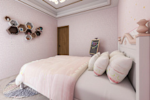 Light colours make small rooms feel more spacious by reflecting light.