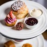 High rea served at the Tea Room at NGV International, Melbourne