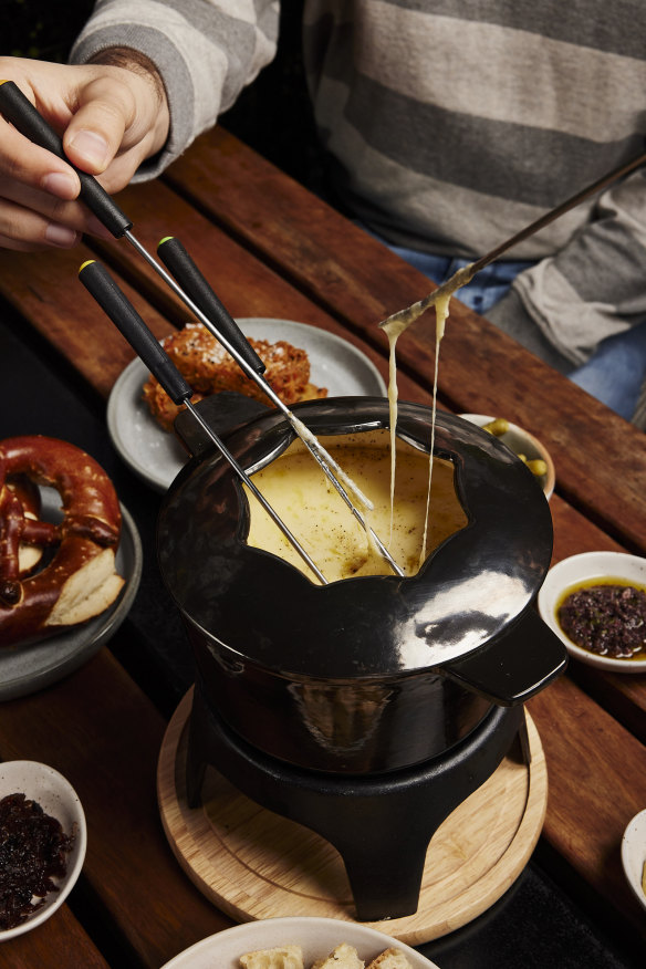 Arbory’s $55 fondue is plenty for lunch between two.