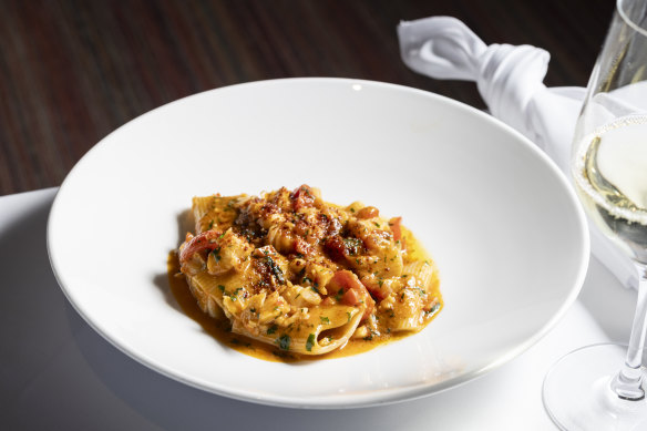 Paccheri with Moreton Bay bug.