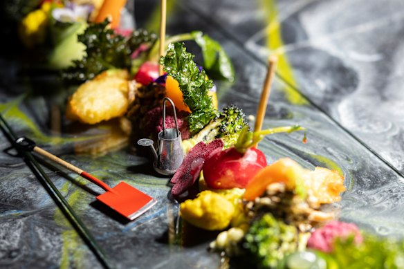 “Vegetable garden”.