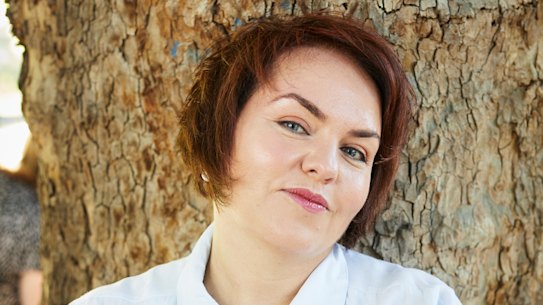 WEEKEND, MARCH 3/18 ISSUE***
Senator Kimberley Kitching photographed in Melbourne for Good Weekend, December 2017.