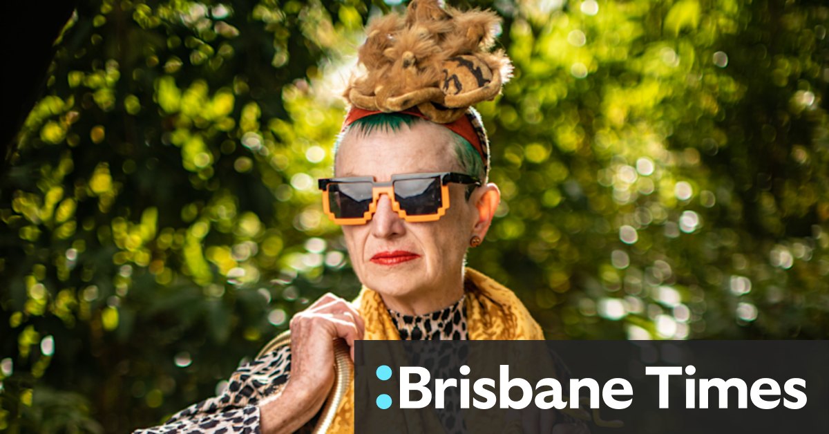 All the footpath's a runway for Tecoma's op shop fashionista - Vimarsana News