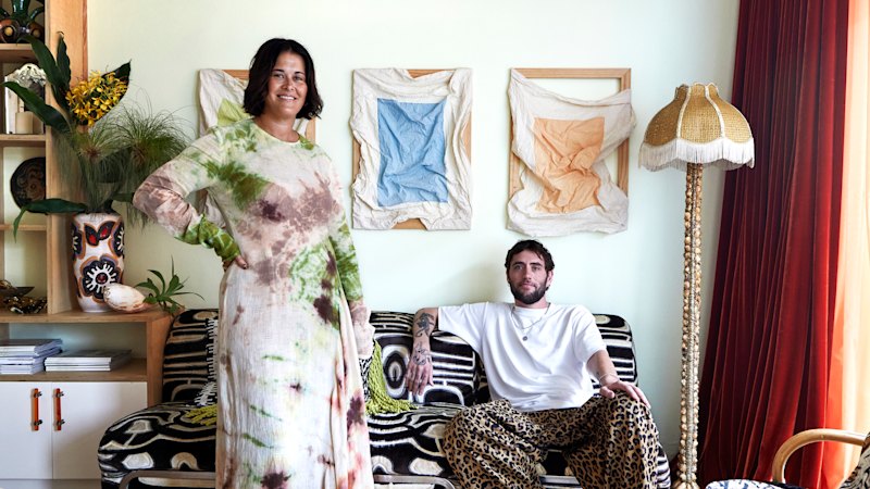 How this couple turned a tiny Sydney apartment into a space-saving seaside haven