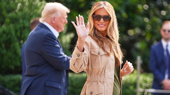 Melania Trump’s letter did not explicitly mention Ukraine or the war.