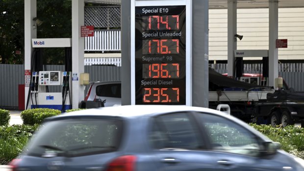 Petrol prices fall for the first time in two years