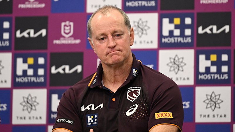 Michael Maguire erupts in Broncos press conference, criticising reported issues
