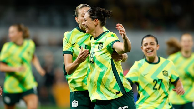 Montemurro era begins with a bang as Matildas secure 3-0 victory against Slovenia