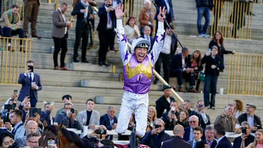 Australia hasn’t seen too much of Frankie Dettori’s famous star-jump dismount.