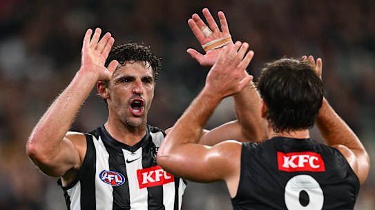 Scott Pendlebury will break the AFL’s games record next week.