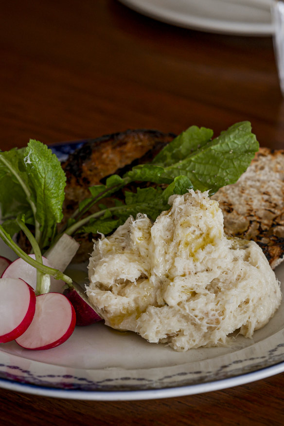One of the items on the menu.