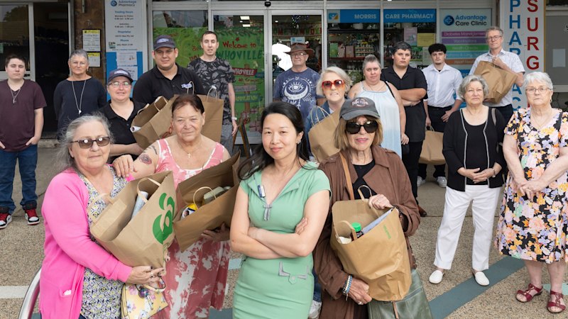 Veronica’s shop was targeted by racist hate. This is how her community responded