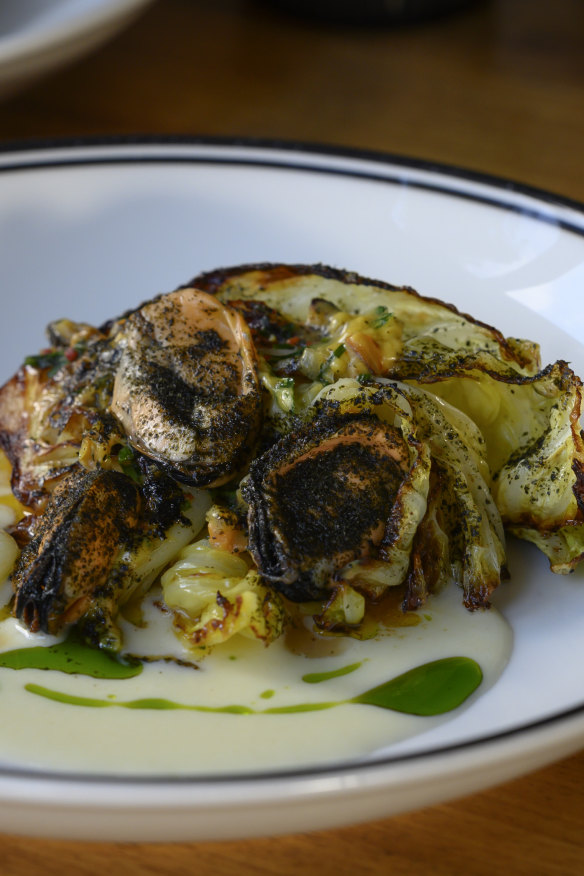 The four-course set menu is always evolving.