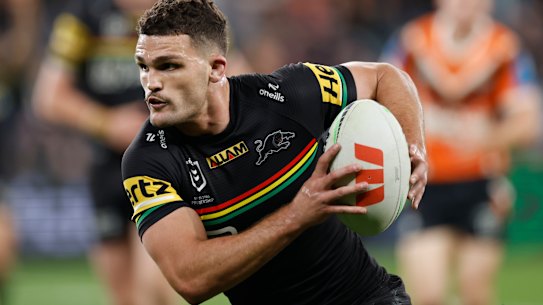Nathan Cleary has lost only one game against the Knights, back in 2018.