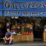 Joseph Galluzzo aged 46, owner of Galluzzo’s Fruit Market on Glebe Point Road, Glebe.