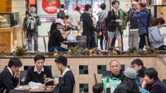 Box Hill has a huge population of Australians of Chinese heritage.