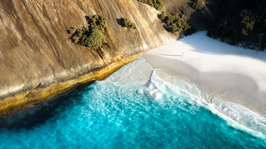 Misery Beach, WA, has been named as the top beach in the country by Tourism Australia.