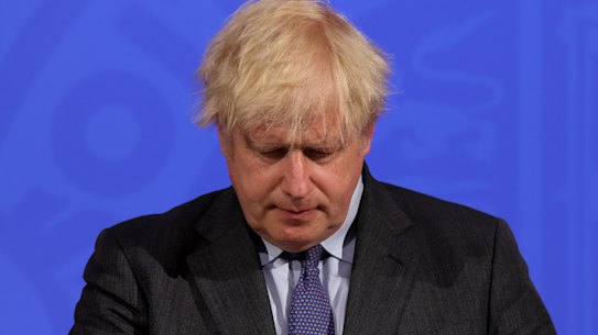 British Prime Minister Boris Johnson.