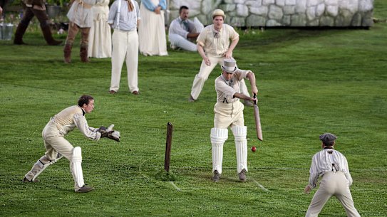 Cricket featured at the London 2012 Olympics opening ceremony, but the sport has not officially been played at the Games since 1900.