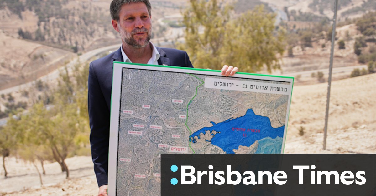 Israeli minister launches settlement plan to ‘bury’ Palestinian statehood