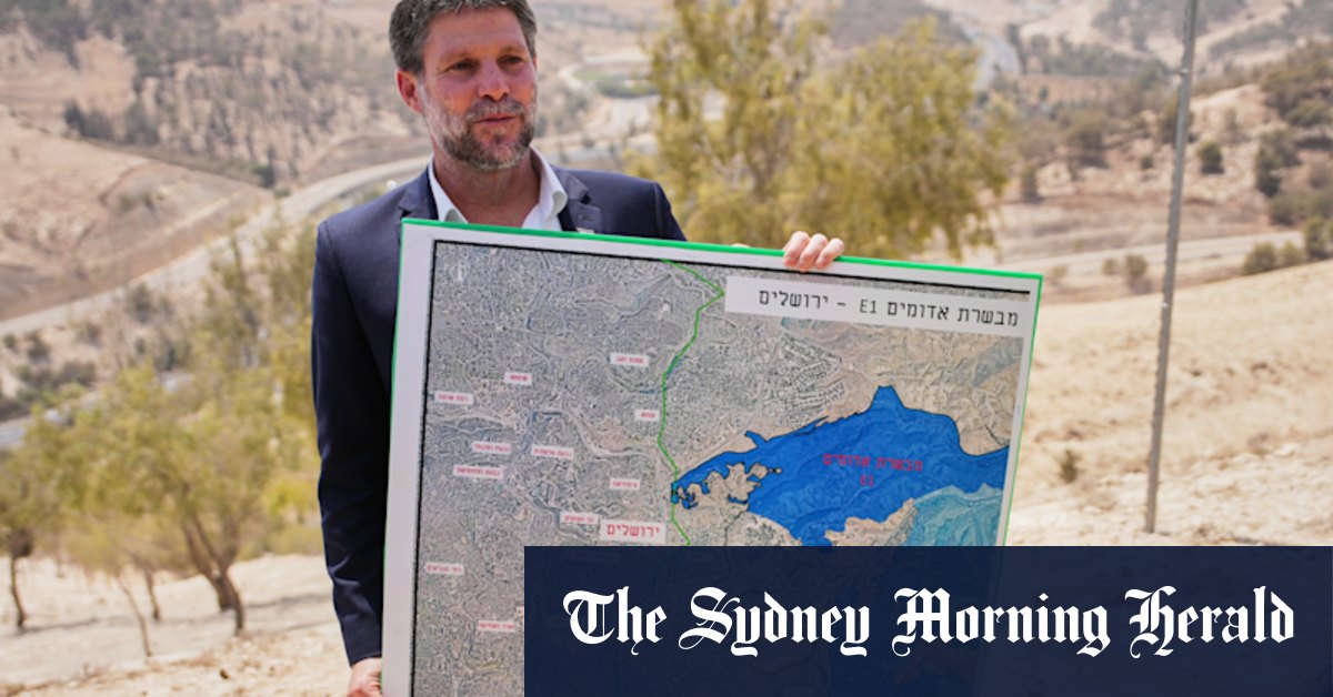 Israeli minister launches settlement plan to ‘bury' Palestinian statehood