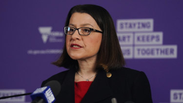 Health Minister Jenny Mikakos.