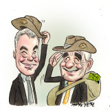 Brendan Nelson and Kerry Stokes.