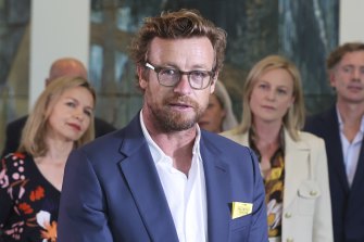Australian actor Simon Baker, addressing a press conference in Parliament House in Canberra, said a local content quota on streaming services such as Netflix would ensure the long-term sustainability of the local film industry once the “sugar hit” of interest from Hollywood studios evaporated.