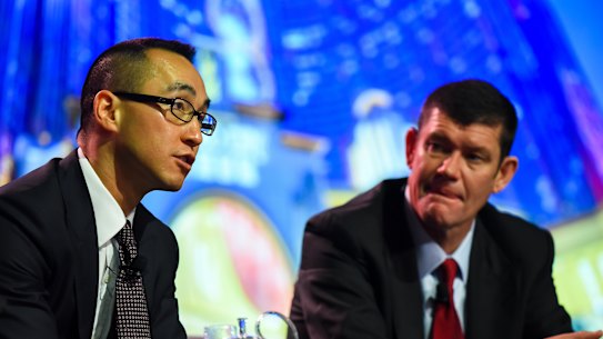 Lawrence Ho agreed to buy a 20 per cent stake in Crown from James Packer in May last year. 