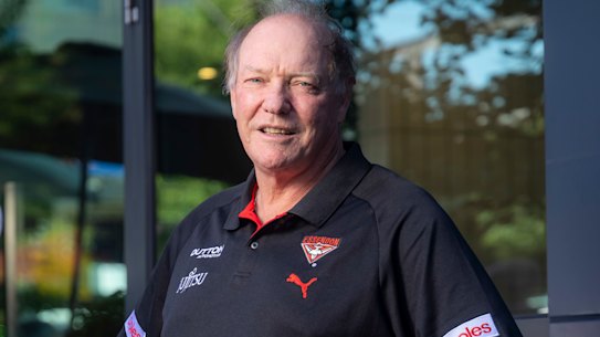 David Barham served as Essendon president for three years.