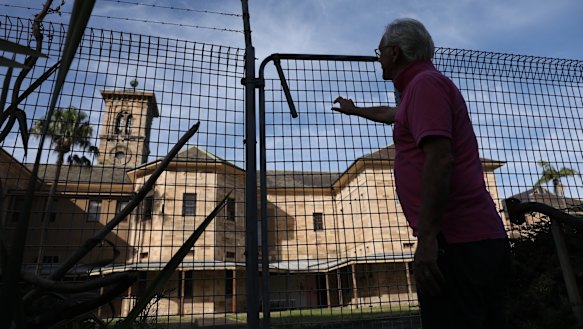 Kirkbride is gated and padlocked after Sydney College of the Arts left the complex.