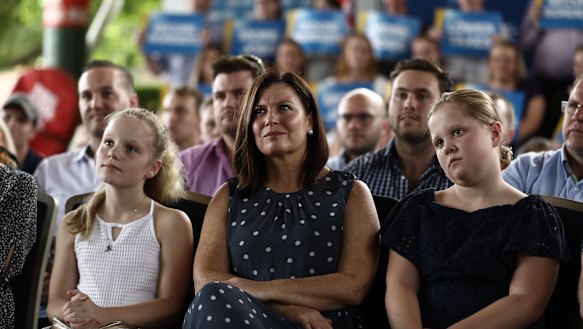 Jenny Morrison has also recycled some of her favourite outfits on the campaign trail.