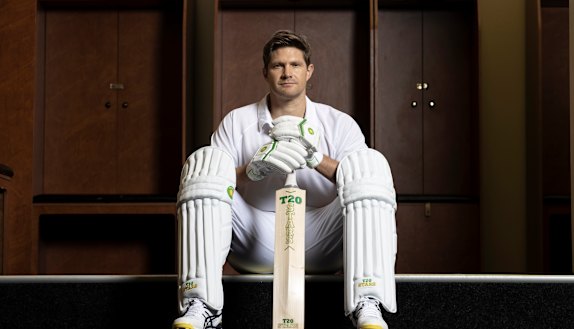 Shane Watson is close to both generations of feuding Australian cricketers.