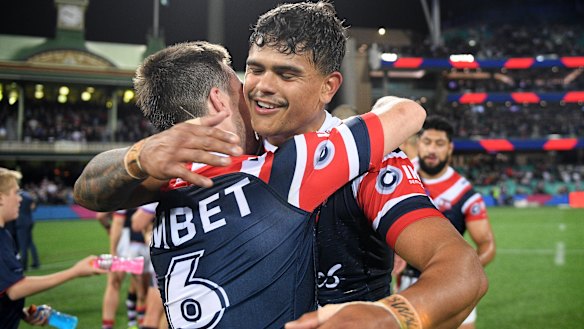 Is this farewell? Latrell Mitchell looks almost certain to be playing elsewhere in 2020.