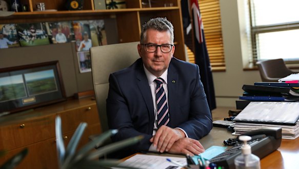 Resources Minister Keith Pitt: 'If you only have one supply line, that is an increased risk.'